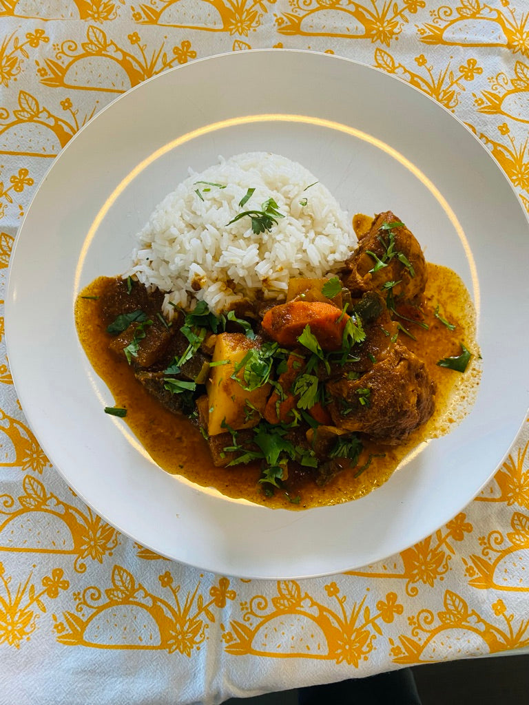 MEAL #1 - El Salvadorian Pollo Guisado or Rice with Chicken