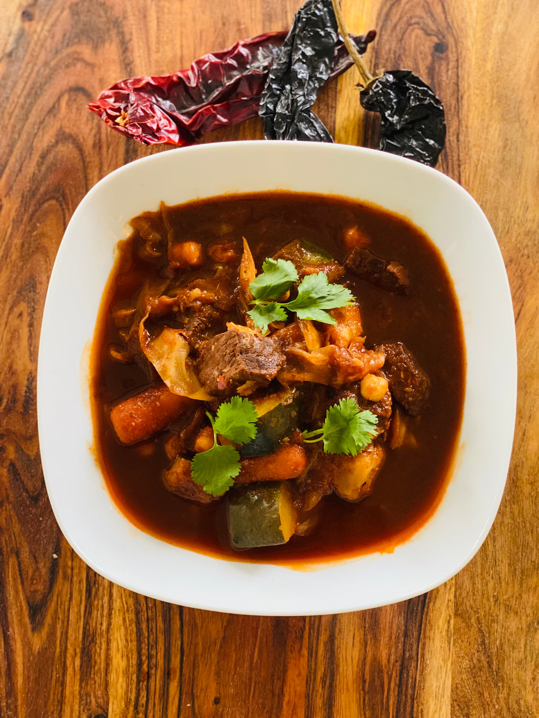 MEAL #1 - Sopa de Res or Mexican Beef Soup with a side of Corn Tortillas