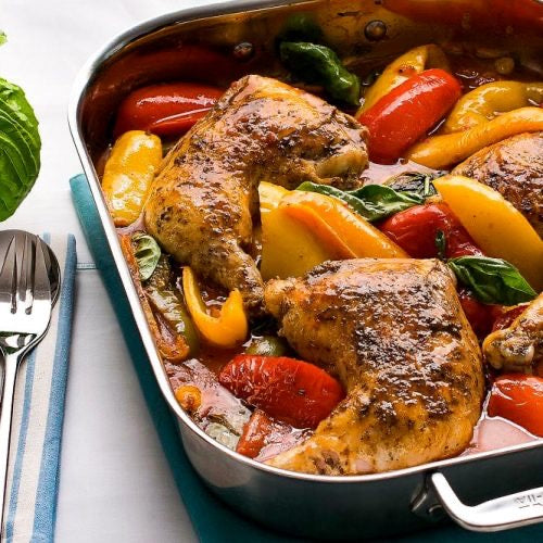 MEAL #1 - Pollo Alla Romana or Chicken Roman style