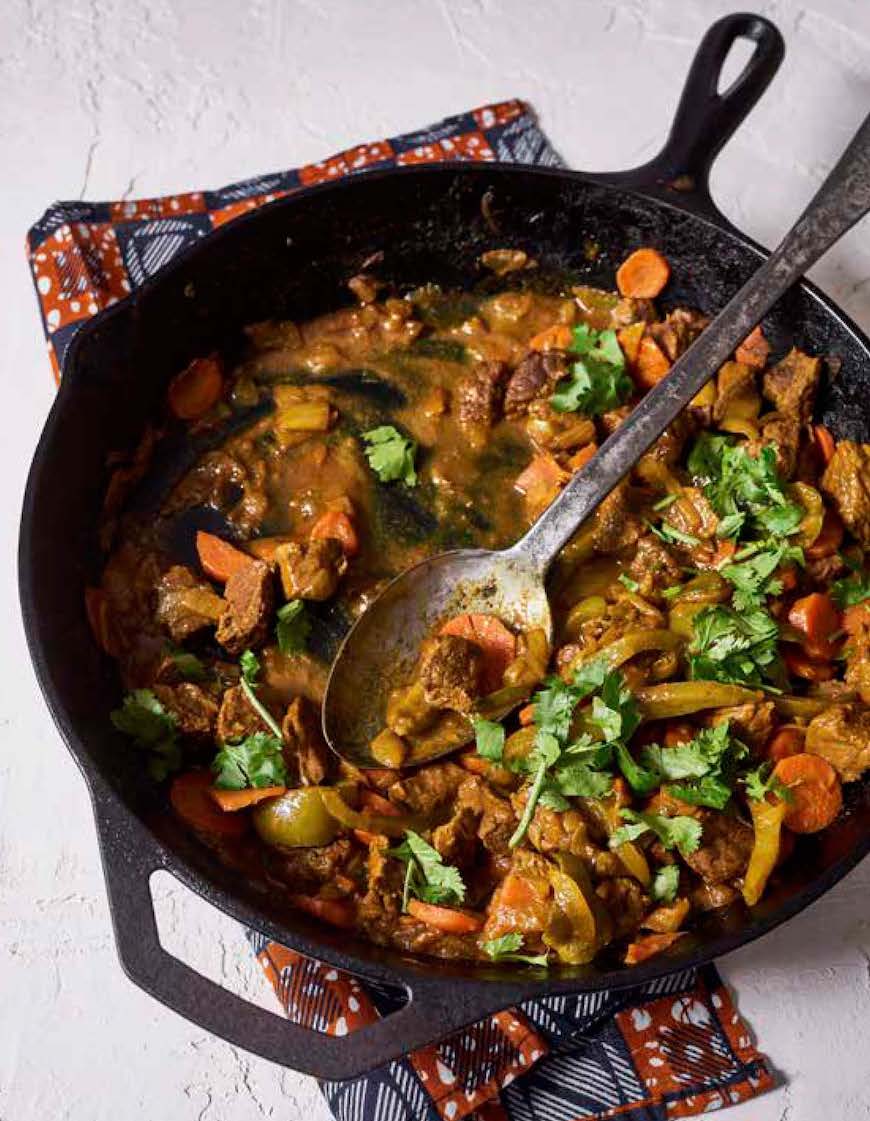 MEAL #2 - Somalian Beef Suqaar with Bariis (gluten-free)