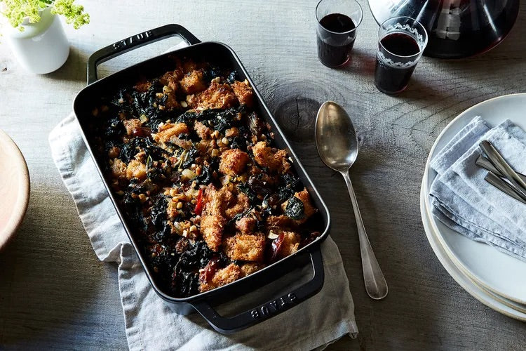 Preorder Kale, Bread, and Turkey Sausage Stuffing